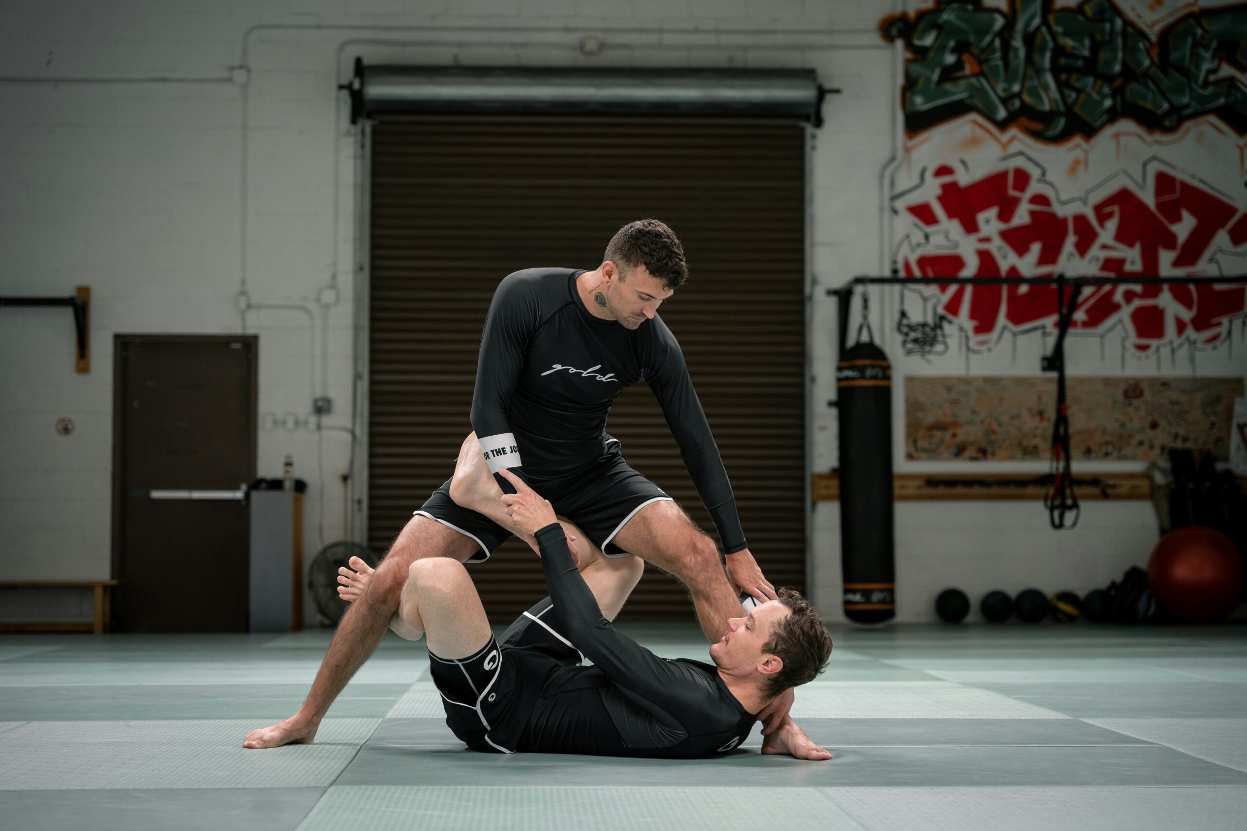 No-Gi Jiu Jitsu Match.
